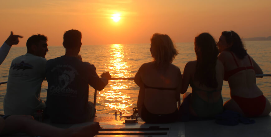 Private Catamaran Sunset Cruise Garza 3.5 hrs